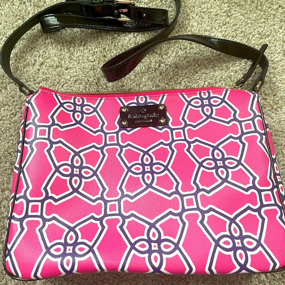Kate Spade Crossbody Pink/Purple Purse